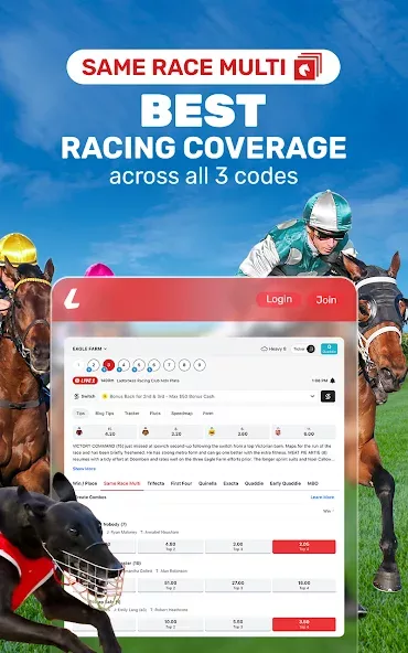 This image is app homepage image of best online betting app